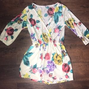 Floral Romper
